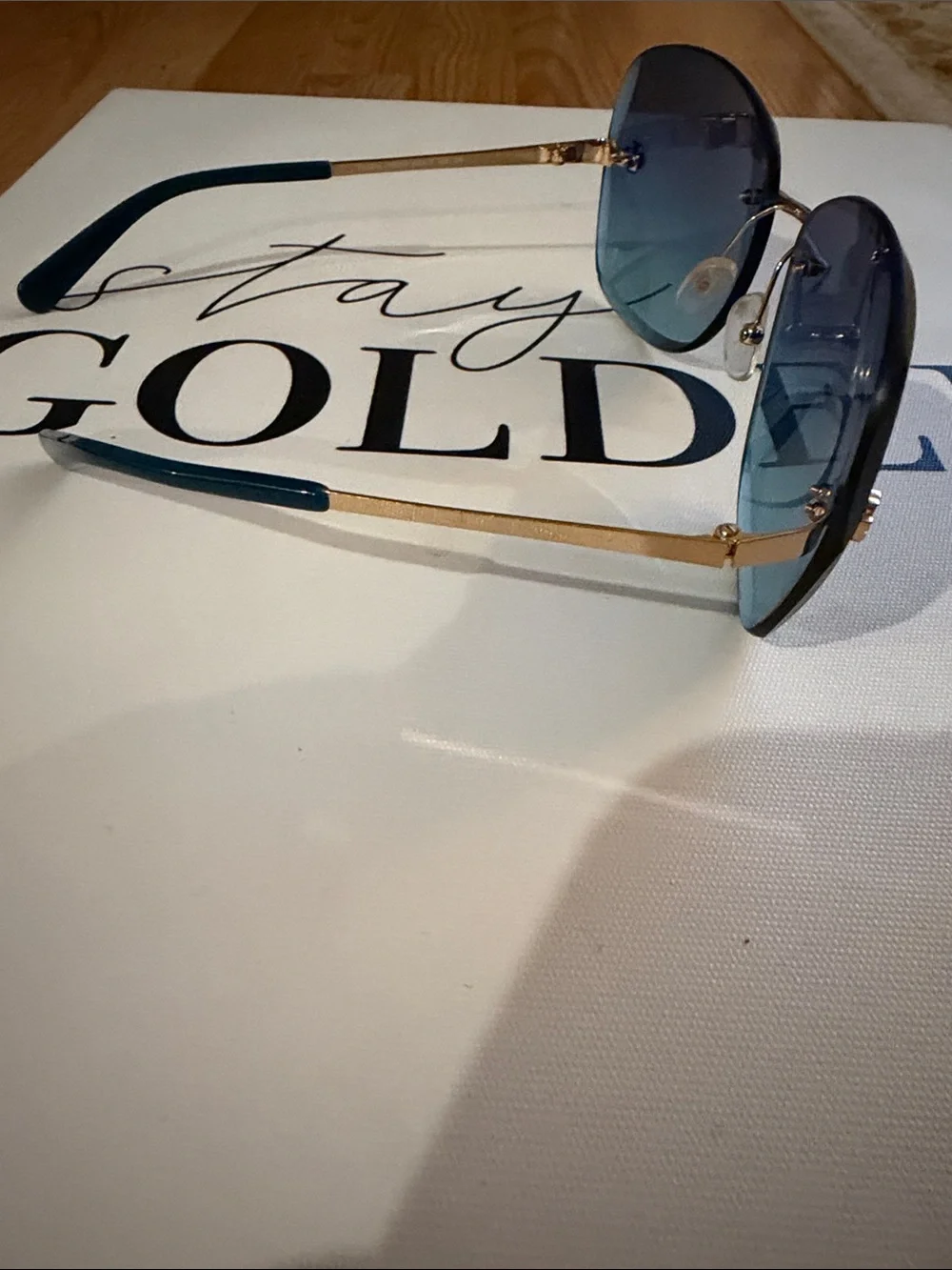 Tory Burch stylish rimless
